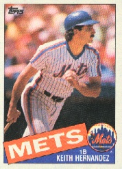 1985 Topps Baseball Cards      080      Keith Hernandez